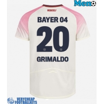 Bayer Leverkusen Alejandro Grimaldo #20 Replica Away Shirt 2025-26 Short Sleeve
